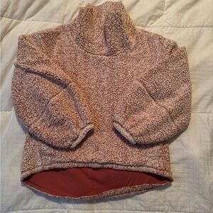 Pink Lululemon Fleece (with hidden front pocket!) sz6